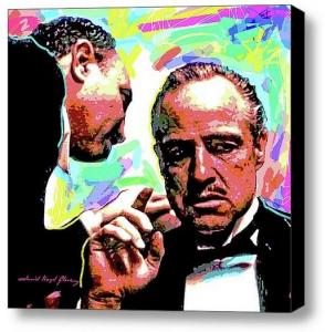 Thank you to an Art Collector from Marysville OH for buying a canvas print of THE GODFATHER - MARLON BRANDO